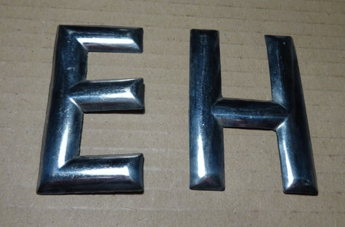 Buchstabe ziffer metall - ",