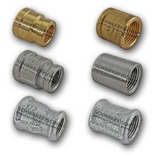 Muffe Reduziermuffe Messing