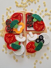 Filz PIZZA Lebensmittel