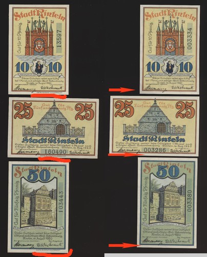 Rinteln 50 pfennig - 50,