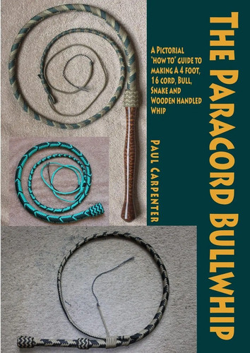 The paracord bullwhip - paracord,