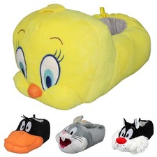 SAMs Tierhausschuhe Looney Tunes Bugs Bunny Daffy Duck Sylvester Tweety Slipper