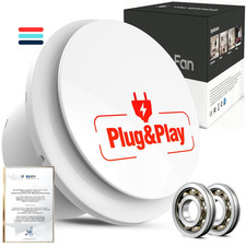 Badlüfter 100mm, 12W Leiser