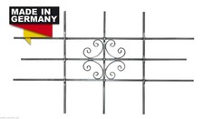 Fenstergitter LUNA Einbruchschutz Passgitter feuerverzinkt 1140 x 690 mm