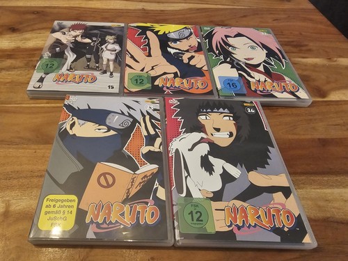 Naruto dvd serie 20 - 5x,