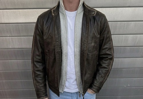 Vintage lederjacke - vintage, /
