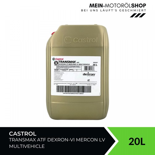 Castrol transmax atf - transmax, dexron-vi
