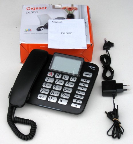 Gigaset 580 schwarz - gigaset, ▪