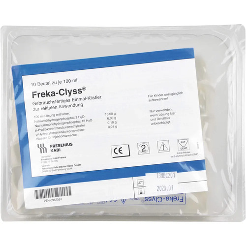 Freka clyss klistiere 10x120ml - clyss,