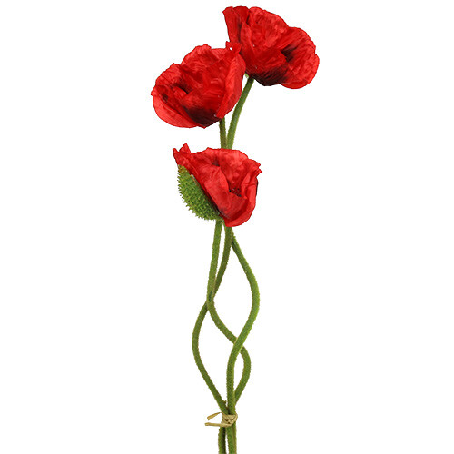 Mohnblume rot kunstblume - mohnblume,