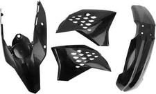 New Acerbis Black Plastic Kit