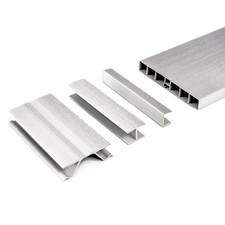 1,5m Küchensockel Aluminium &