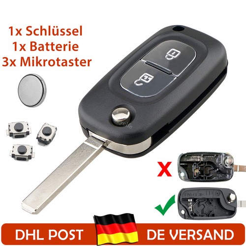 Auto klapp schlüssel gehäuse - klapp,