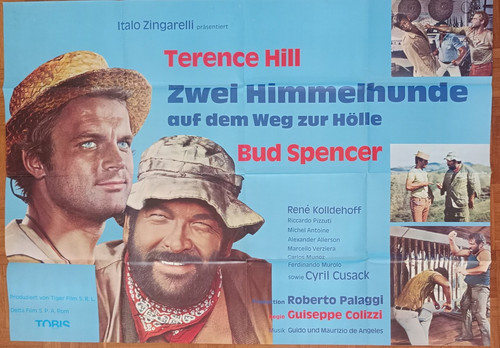Filmplakat zwei himmelhunde - zwei,