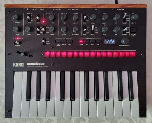Korg monologue synthesizer - synthesizer,