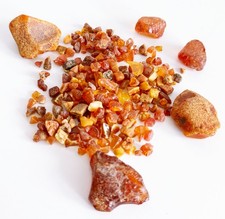 Roh Bernstein Rohbernstein Natur Amber Baltic unbearbeitet Körnung 2 bis 25 mm