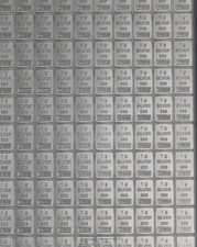 Valcambi 100x 1g Tafelsilber