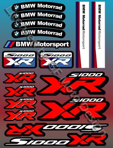 Bmw s1000xr motorcycle decal - bmw,