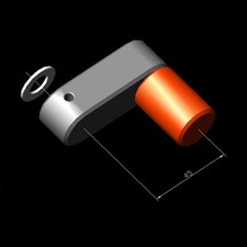 Ersatzkurbel, robuste Kurbel