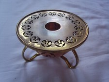 Stövchen rund Kupfer Messing