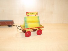 8402) Kibri - Spur 0 - Großer Zeitungswagen - L. 10 cm - ansehen