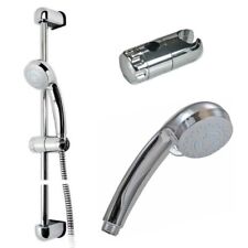 Dusch Set Brausegarnitur 60cm Handbrause Duschschlauch Duschstange Duschsystem