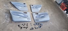 SET 4x Türverkleidung blau Fahrertür muss geklebt werden Ford Fiesta JAS MK4 98