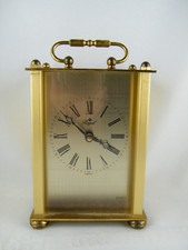 🕰 schwere Messing Tischuhr