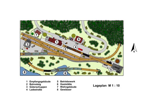 Anlagen-/Gleisplanung