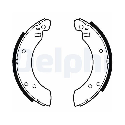 Delphi ls1232 bremsbackensatz - delphi,