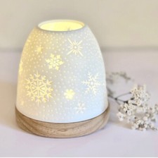 Iglu Porzellan Windlicht