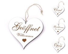 Geschlossen Geöffnet Open