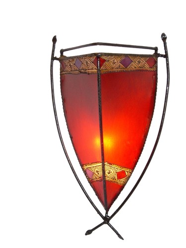 Henna lampe leder - henna, wandlampe