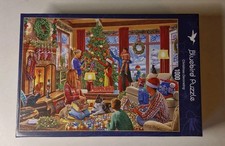 Bluebird Puzzle 1000 Teile Christmas Decorating Weihnachtsmotiv