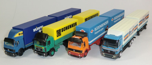 Herpa konvolut lkw - konvolut, |
