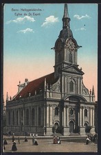 Bern, Heiliggeistkirche, Eglise du St. Esprit, Ansichtskarte 