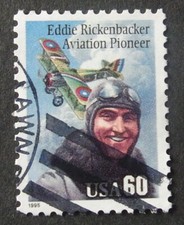USA 1995 - Eddie Rickenbacker Aviation Pioneer - 60 Cent - Mi.Nr. 2642