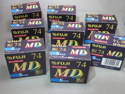 Minidisc fuji leer kartons - 8,