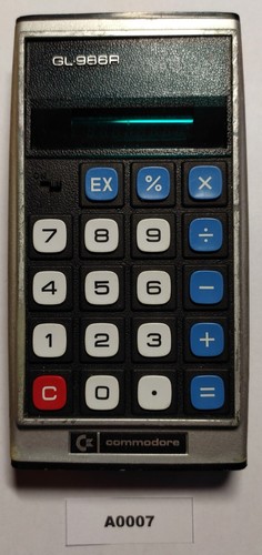 A0007 taschenrechner commodore - a0007,