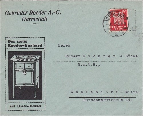 Weimar brief gebrüder röder - brief,