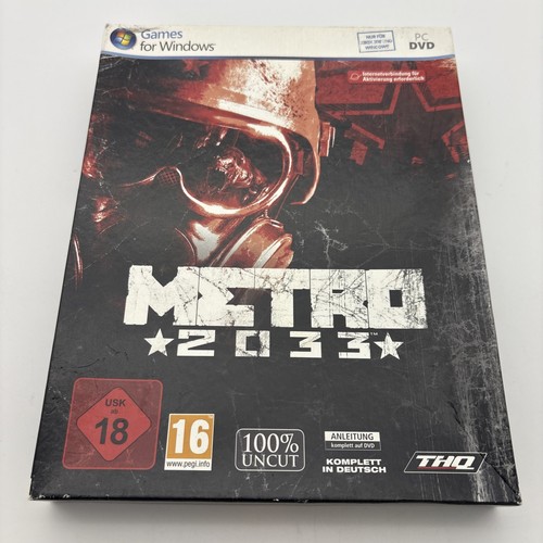 Metro 2033 ibm dvd - metro, spiel