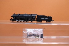 11/54-40, Kato Spur N , US Dampflok Mikado, unbespielt + Zubehör