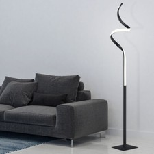 Led luxus steh lampe - luxus, schwarz