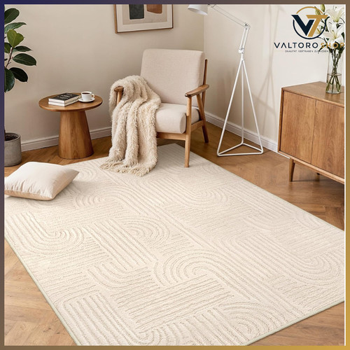Teppich beige waschbar - teppich,