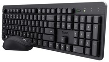 Trust Ody II Büro Tastatur RF Wireless  Schwarz