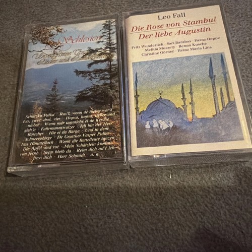 Musikkassetten set sealed - 2x,