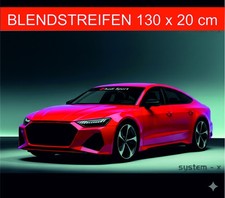 Sport Tuning Frontscheibenaufkleber für audi 130x20