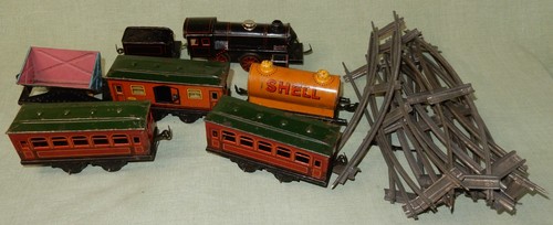 Alte vorkrieg blecheisenbahn - alte,