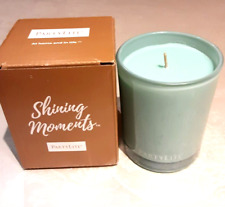 PARTYLITE  Duftwachsglas ESCENTIAL GLAS HONEYDEW - HONIGMELONE  Hellgrün  G10352