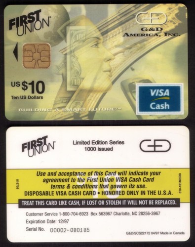 America smart card - g&d, visa
